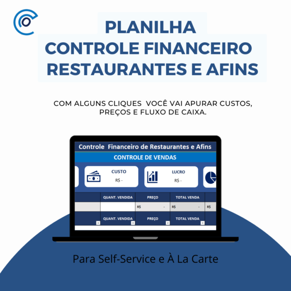Tenha o controle financeiro do seu restaurante ou bar.